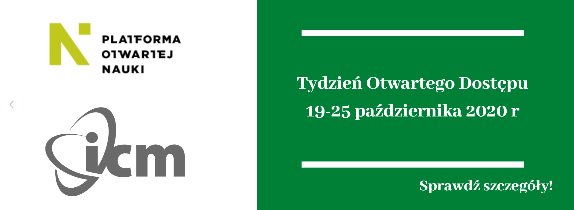 You are currently viewing Tydzień Otwartej Nauki
