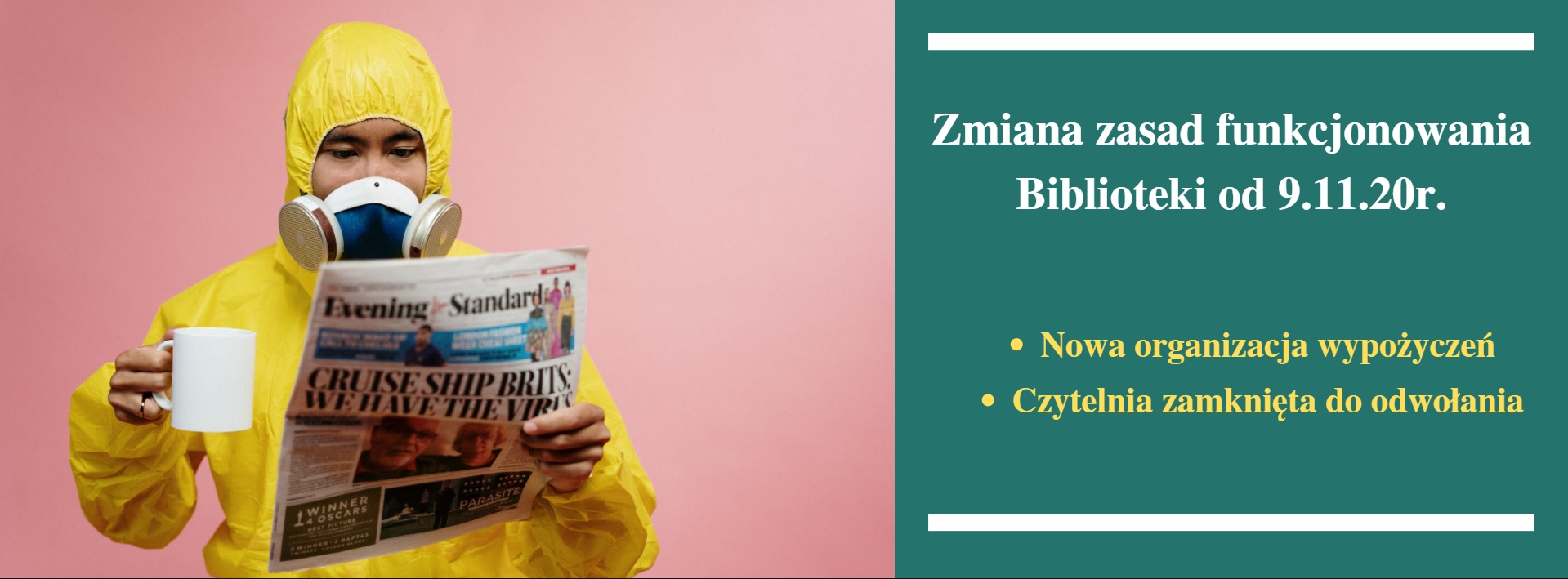 You are currently viewing Zmiana zasad funkcjonowania Biblioteki