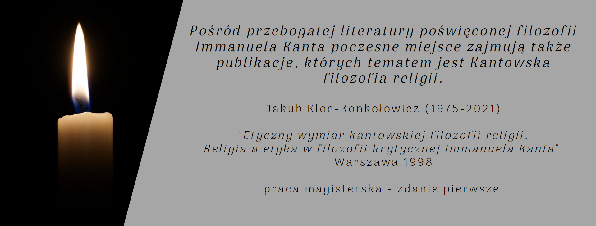 You are currently viewing Zmarł prof. Jakub Kloc-Konkołowicz