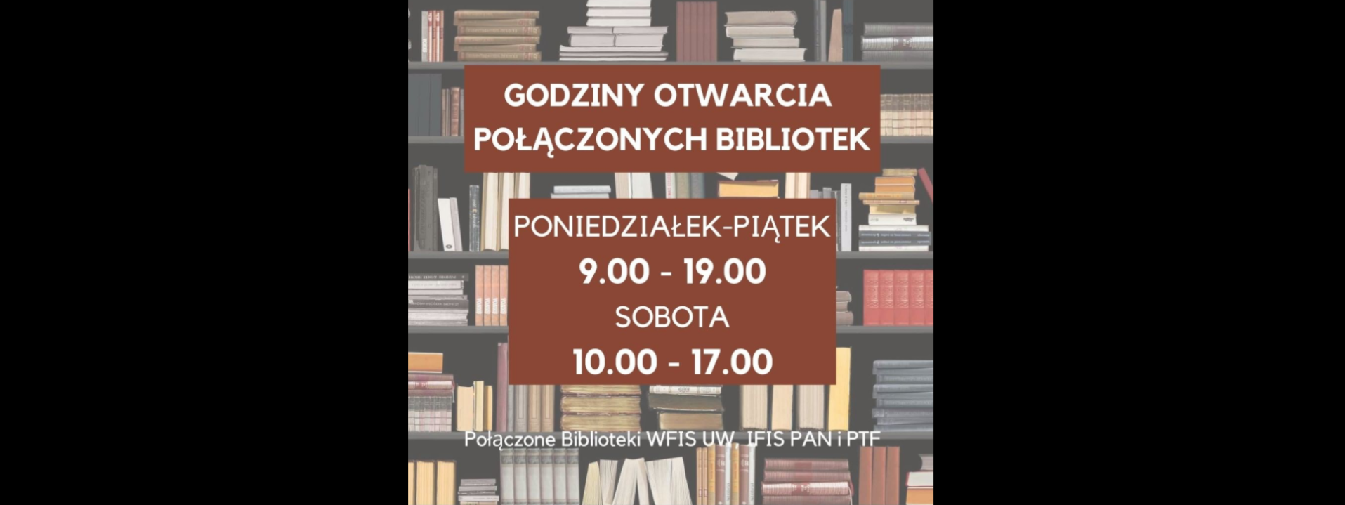 You are currently viewing Godziny otwarcia Biblioteki od 28.02.2022
