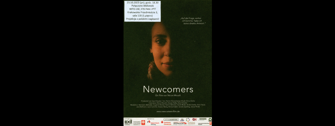 You are currently viewing Film „Newcomers” – projekcja