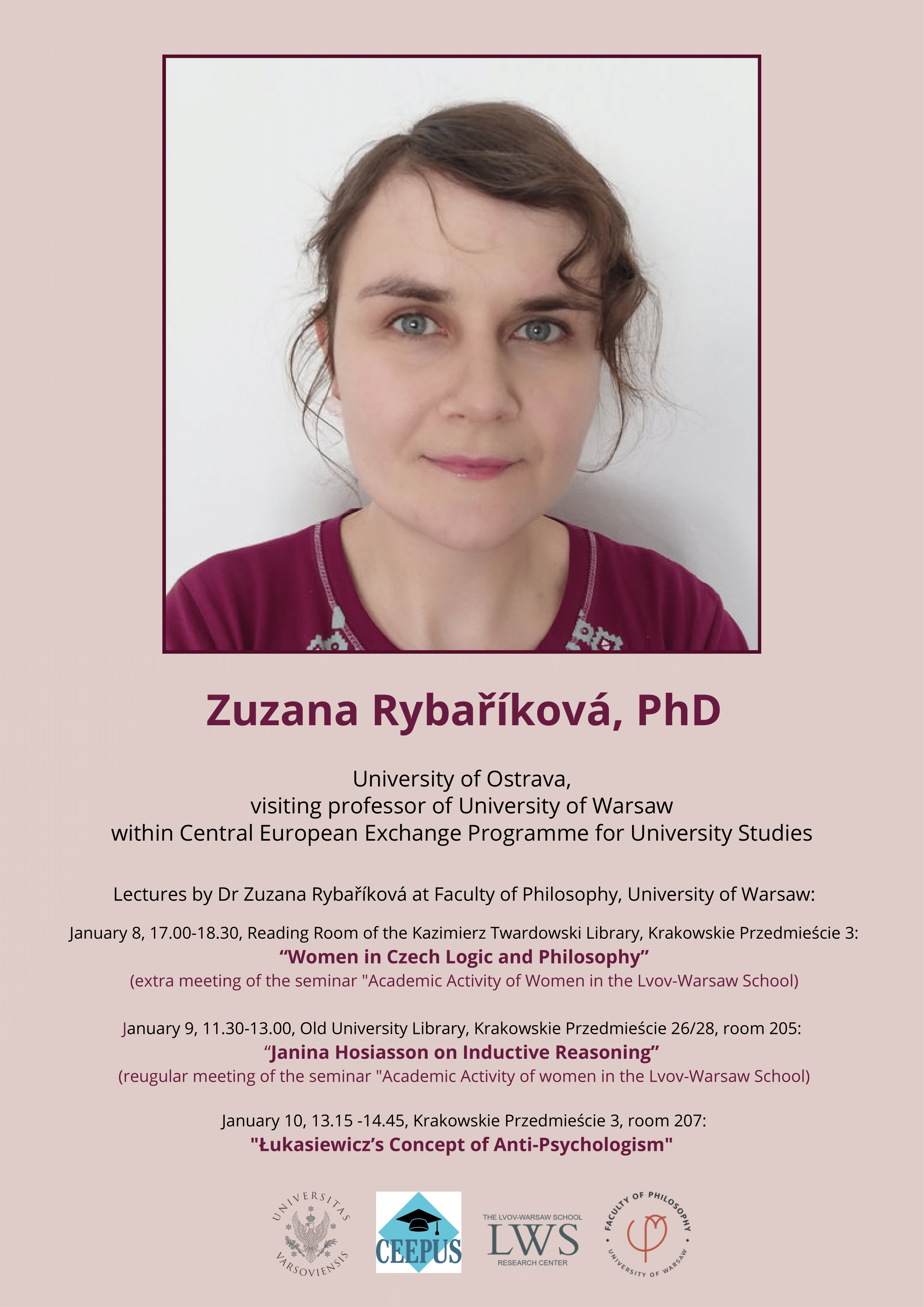 You are currently viewing Wykład „Women in Czech Logic and Philosophy”, 8.01.2025