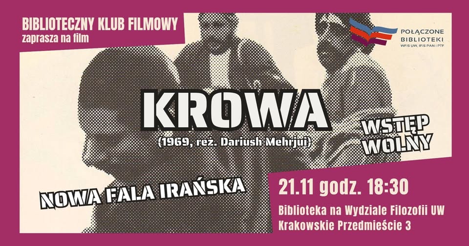 You are currently viewing Biblioteczny Klub Filmowy – Krowa (1969)